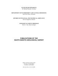 available for free download - South Dakota Geological Survey ...