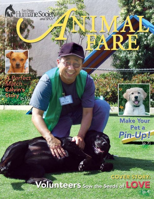 SUMMER 2006 â€¢ V ol. 41 No. 2 - San Diego Humane Society and ...