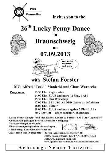 26 Lucky Penny Dance Braunschweig 07.09.2013 - Squaredance Info