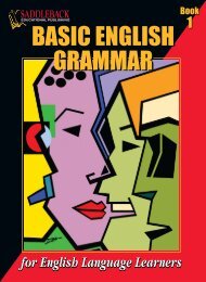 basic english grammar basic english grammar - SADDLEBACK ...