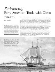 Early American Trade with China - Maritime Museum of San Diego