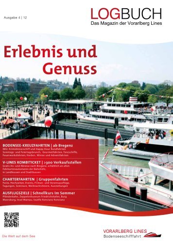 Erlebnis und Genuss - ÖBB Bodenseeschifffahrt Bregenz
