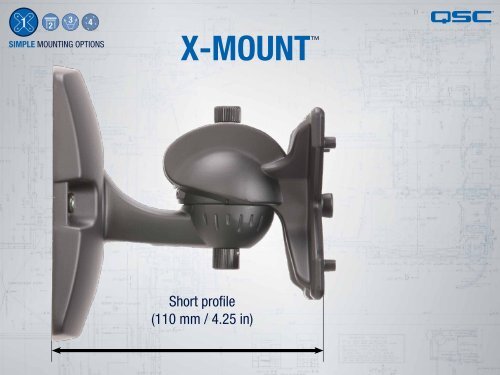 Small format, surface-mount loudspeakers S8T S12 S10T - Aplauz