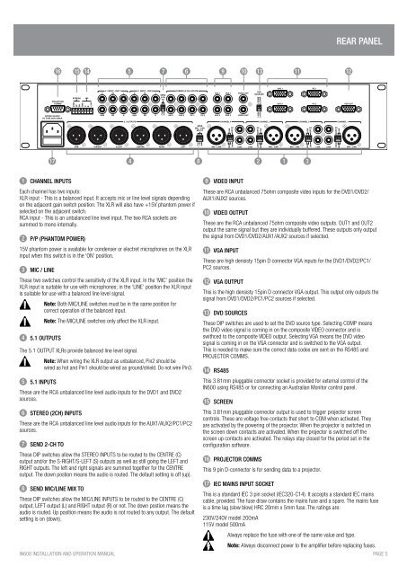 av system controller installation and operation manual - SDS Music ...