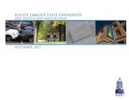 2025 Design & Master Plan - South Dakota State University