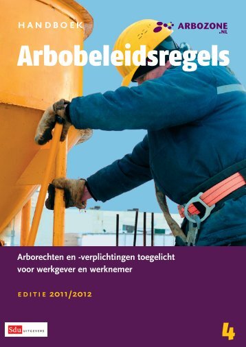 Handboek Arbobeleidsregels Hfdst 1 - Sdu