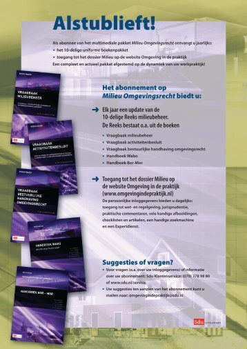 Vraag & Antwoord - Sdu