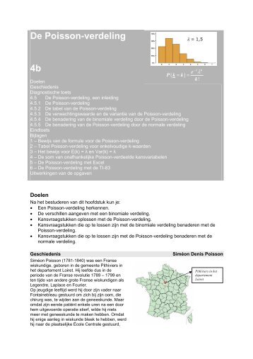 H4 Aanvulling Poissonverdeling - Sdu