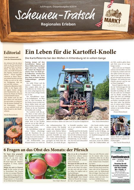 Scheunen-Tratsch - Ausgabe Juli/August 2014