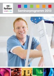 Das Seminarprogramm 2013 als PDF - se farben