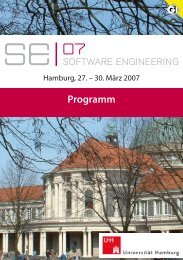 Programmheft - Software Engineering Konferenzen