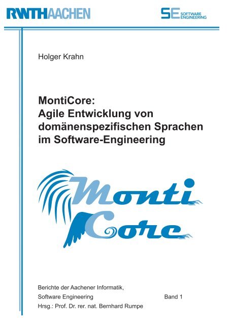 MontiCore: Agile Entwicklung von domÃ¤nenspezifischen Sprachen ...
