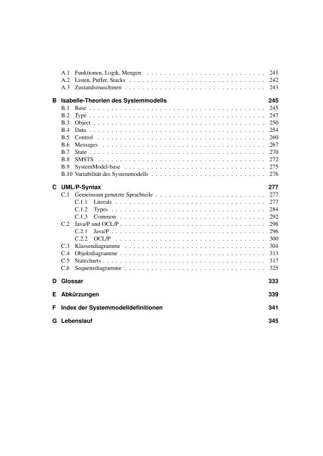 Systemmodell-basierte Definition objektbasierter ...