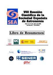 Sesiones Plenarias - Grupo de AstronomÃ­a de Rayos X ...