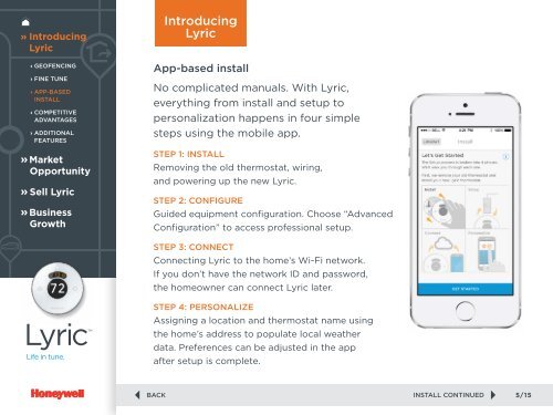 Honeywell Lyric Overview Brochure