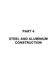 PART 4 STEEL AND ALUMINIUM CONSTRUCTION - Seafish