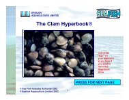 The Clam HyperbookÂ® - Seafish