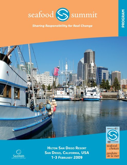 Full Program - seafood summit - Seafood Choices Alliance