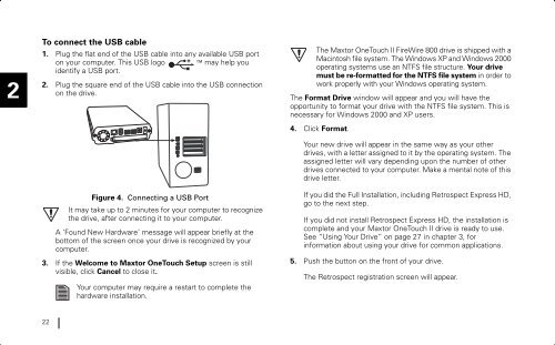 Maxtor OneTouch II Drive - Seagate