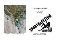 download hier - Sportklettern TSV Schmiden