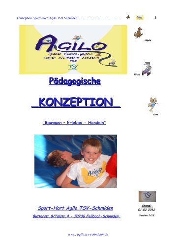 KONZEPTION - Agilo - der Sporthort des TSV Schmiden