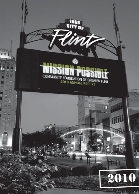 Mission: - Community Foundation of Greater Flint