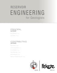 Reservoir Engineering for Geologists - Fekete Associates Inc.