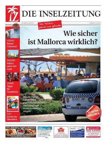 Die Inselzeitung Mallorca Juli 2014