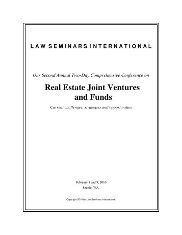 LSI 2010 Real Estate Joint Ventures conference materials.pdf