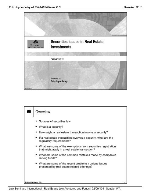 LSI 2010 Real Estate Joint Ventures conference materials.pdf