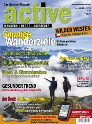 active - Das Outdoor Magazin 2/2014
