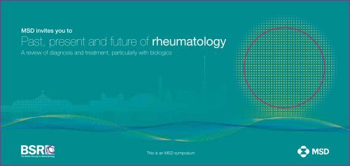 Past, present and future of rheumatology