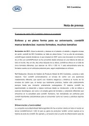 Descargar nota de prensa 111116 (PDF, 71kb) - SIG Combibloc