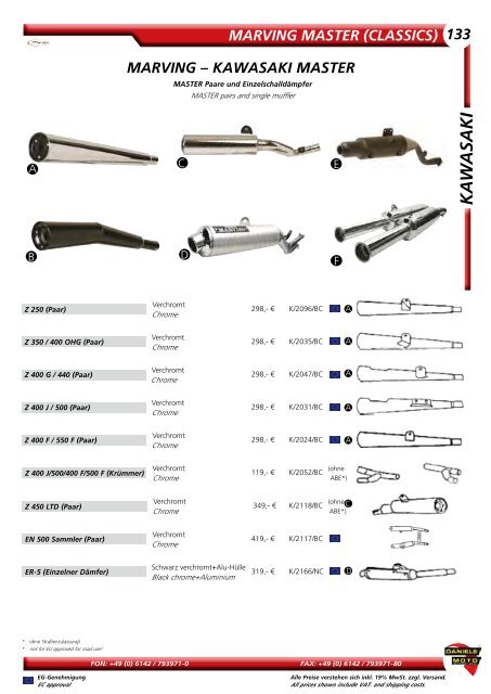 Daniele Moto Gesamtkatalog 2014/2015