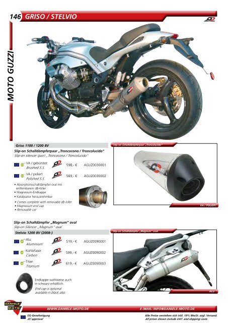 Daniele Moto Gesamtkatalog 2014/2015