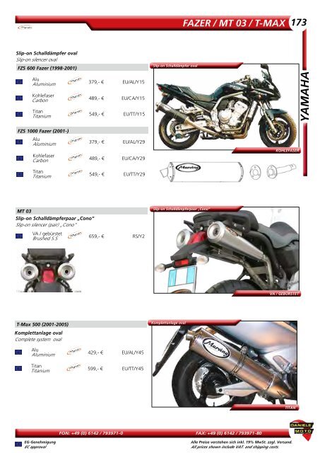 Daniele Moto Gesamtkatalog 2014/2015