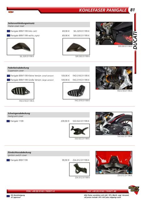 Daniele Moto Gesamtkatalog 2014/2015