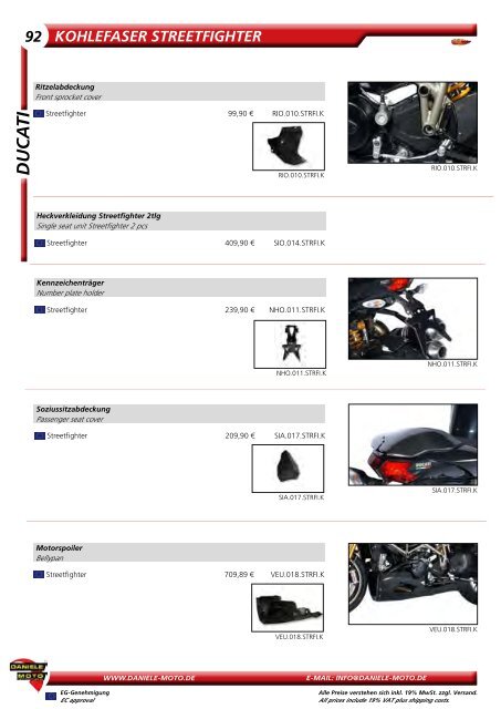 Daniele Moto Gesamtkatalog 2014/2015