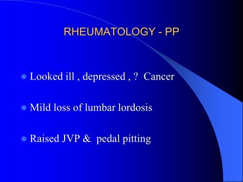 PMR Classification Criteria