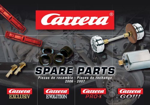 Carrera Spare Parts Brochure 2006/2007