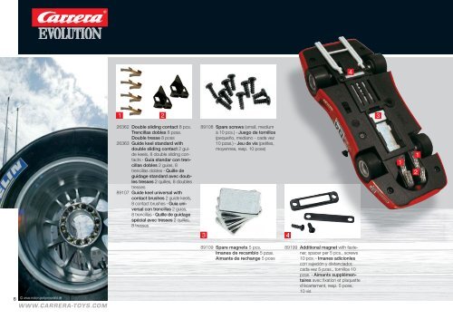 Carrera Spare Parts Brochure 2006/2007