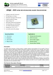 rxq2 - xxx gfsk multichannel radio transceiver - Micropik