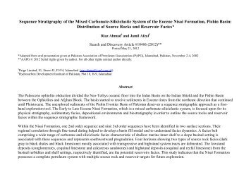 Sequence Stratigraphy of the Mixed Carbonate-Siliciclastic System ...