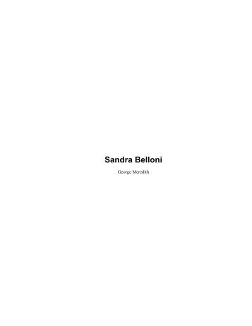 Sandra Belloni - SearchEngine.org.uk