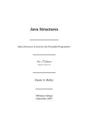 Java Structures: Data Structures for the Principled Programmer