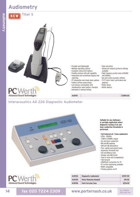 3. Audiometry - Henry Schein