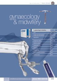 13. Gynaecology & Midwifery - Henry Schein