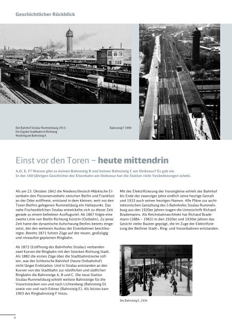 Drehscheibe Berlin Das neue Ostkreuz - Deutsche Bahn  AG