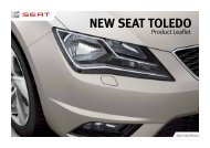 New SEAT Toledo Product Leaflet (3.0MB)