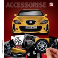 download accessories brochure - SEAT Ireland